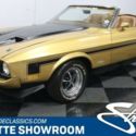 classic vintage stang drop top FoMoCo sbf manual transmission Gold Glow