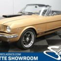 classic vintage stang pony rag drop top chrome American Racing Hertz Flowmaster
