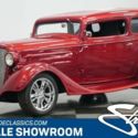 Classic vintage steel body Chevy street rod hot rod