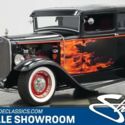 Classic vintage steel body street rod hot rod removable flames