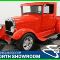 classic vintage steel streetrod 350 v8 auto red custom 1928 Pickup Used