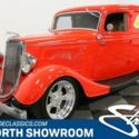 Classic Vintage Steel Streetrod LS1 4L60E Auto Air Ultraleather Viper Red