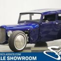 Classic vintage street rod hot rod Chevy V8 steel body chopped top
