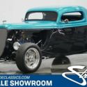 Classic vintage street rod hot rod fiberglass body flathead V8