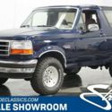 Classic vintage SUV 4x4 Bronco Eddie Bauer Edition