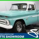 classic vintage truck black interior restored chevy bowtie chrome flowmaster