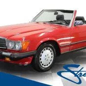 CLEAN HISTORY BELIEVED 77K MILES 5.6L V8 HARD TOP AND SOFT TOP ORIGINAL RED OVER