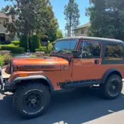 Clean, solid running Jeep with CA smog compliant EFI upgrade.