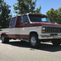 club pickup cabriolet Vanup Cruiser Half Van/ half dually 1 ton pickup Truck