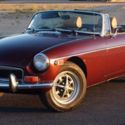 Collectible  “chrome bumper” 1973 MGB 1800cc Convertible