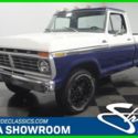 Collector Custom Classic Vintage F100 F150 351 V8 Auto Lifted Blue White Black