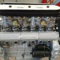 COMPLETE ENGINE with TRANS, Spilt sump, air cond., never used, no engine number