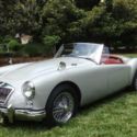 Completely Restored Rare 1962 MGA MKII Roadster in Dove Grey over Red Leather