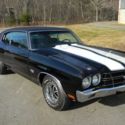 Concours level restoration Triple black Bench seat ss 396 4 speed Chevelle