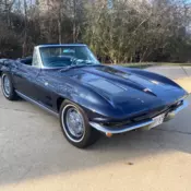 Convertible, 327, Daytona Blue