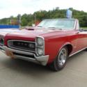 CONVERTIBLE, FOUR SPEED, TRI POWER, POWER TOP, POWER STEERING, RED LINE TIRES