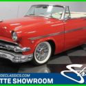 convertible red white walls chrome manual ride shoebox  classic vintage cruiser