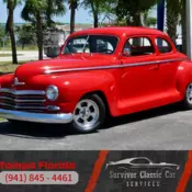 Cool Custom 48 Plymouth 2DR Sedan Street Rod w/ Dodge 318CI V8 & Auto Trans!!