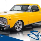 Cool Ranchero! 302 V8, Auto, A/C, PB w/ Front Disc, Great Stance, Sharp Inside &