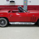 CORVETTE 1965 CONVERT,#&#039;S MATCH,4-SP,P/W.P/S,LEATHER,RED/RED,SIDE EXH,KO&#039;S, NICE