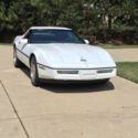 corvette 1989 White convertible Corvette