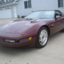 CORVETTE 1993 40TH ANNIVERSARY EDITION RUBY RED COUPE 24000 MILES