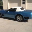 Corvette Callaway 1989 convertible  only 5866 miles NO Reserve