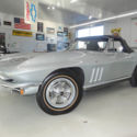 Corvette Convertible 327/300HP 4spd Vette Roadster Silver Black Restored Chevy