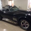 CORVETTE STRINGRAY CONVERTIBLE 1969 BLACK 2 DOOR