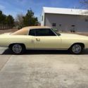Cream colored 1970 Chevrolet Monte carlo