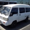 cushman white van