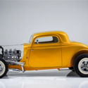 Custom 1933 Ford, Rick Dore Custom &#034;Screamin Kat&#034; Ford Coupe Magazine Car