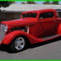 Custom 1934 Chevy 3 Window Cpe 502/400 Ford PDB Tilt Vintage AC StreetRod 32 33