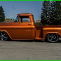 Custom 1957 Chevy Pickup Truck StreetRod 496/400 PDB PS Tilt Atomic Orange 55 56