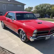 Custom 1965 Pontiac GTO - Tri-Power 455, Stunning Red Finish!