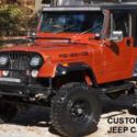 CUSTOM 1979 JEEP CJ7 4X4 CHEVY V8 350 DANA 44 AUTO LIFTED HARD TOP ONE OF A KIND