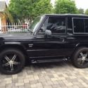 Custom 1988 mitsubishi montero, BlackNewly remodeled inside and out, New rims an