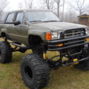Custom 1988 Toyota 4Runner SR5 Sport Utility 2-Door - Chevy 350/350