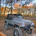 Custom 1992 Jeep Wrangler YJ with Corvette engine