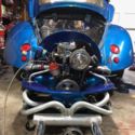 Custom 74 Volkswagen VW Super Beetle Wide Fender Body Kit 1641cc Engine Restored