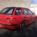 CUSTOM 93 IMPREZA - COIL OVERS STANCED RIMS EXHAUST INTAKE 77K - wrx rs sti nr L