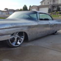 Custom bagged 1960 Cadillac hot rod and rat rod project like the 1959 show car