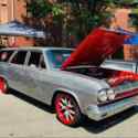 Custom Bare Metal 1965 AMC Rambler Classic 770 Cross Country Wagon SBC Stroker