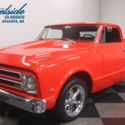 CUSTOM BUILT C-10, CHOPTOP, LATE-MODEL BED, 350 V8, AUTO, DUALS, BUCKETS, CLEAN!