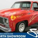 Custom Classic Chevy Pickup, 350 V8, 4 Speed Manual, Wood Bed, Red, Custom Graph