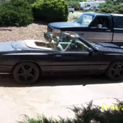 Custom Foxbody 5.0 H/O Convertible Capri.