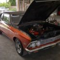 Custom Painted Sunrise Orange and Indigo Blue 1966 Chevrolet Chevelle 396