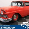 Custom Restomod V8 AOD Auto Classic Vintage Collector Edelbrock Red Gray Upgrade
