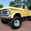 Custom Show Truck, Hydraulic Dump Bed, Tilt Hood, 390 V8, 4×4, Roll Bar, Lift!!