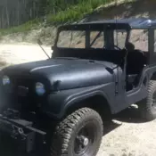 Customized 1959 Willys Jeep